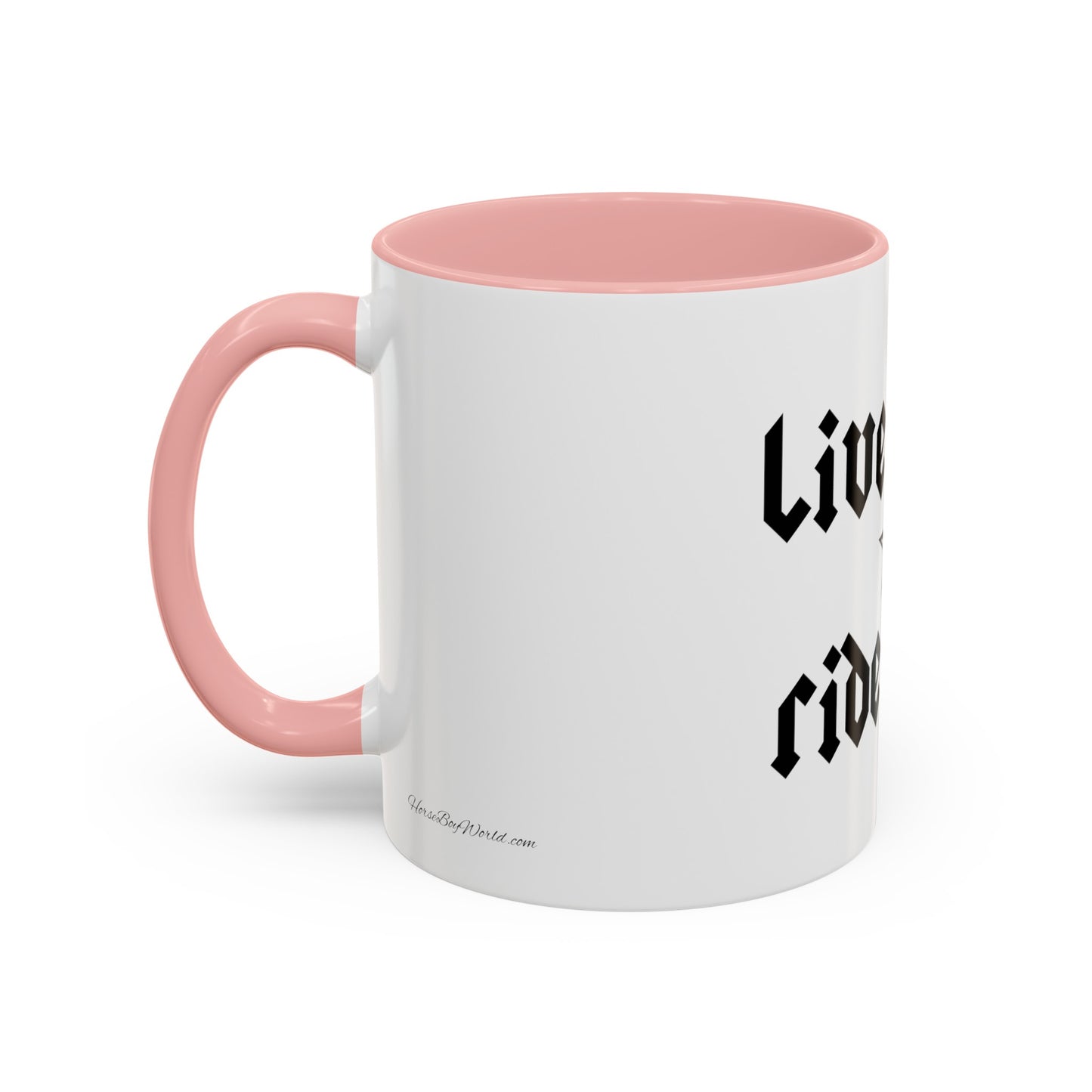 Live Free Ride Free - Accent Coffee Mug (11, 15oz)