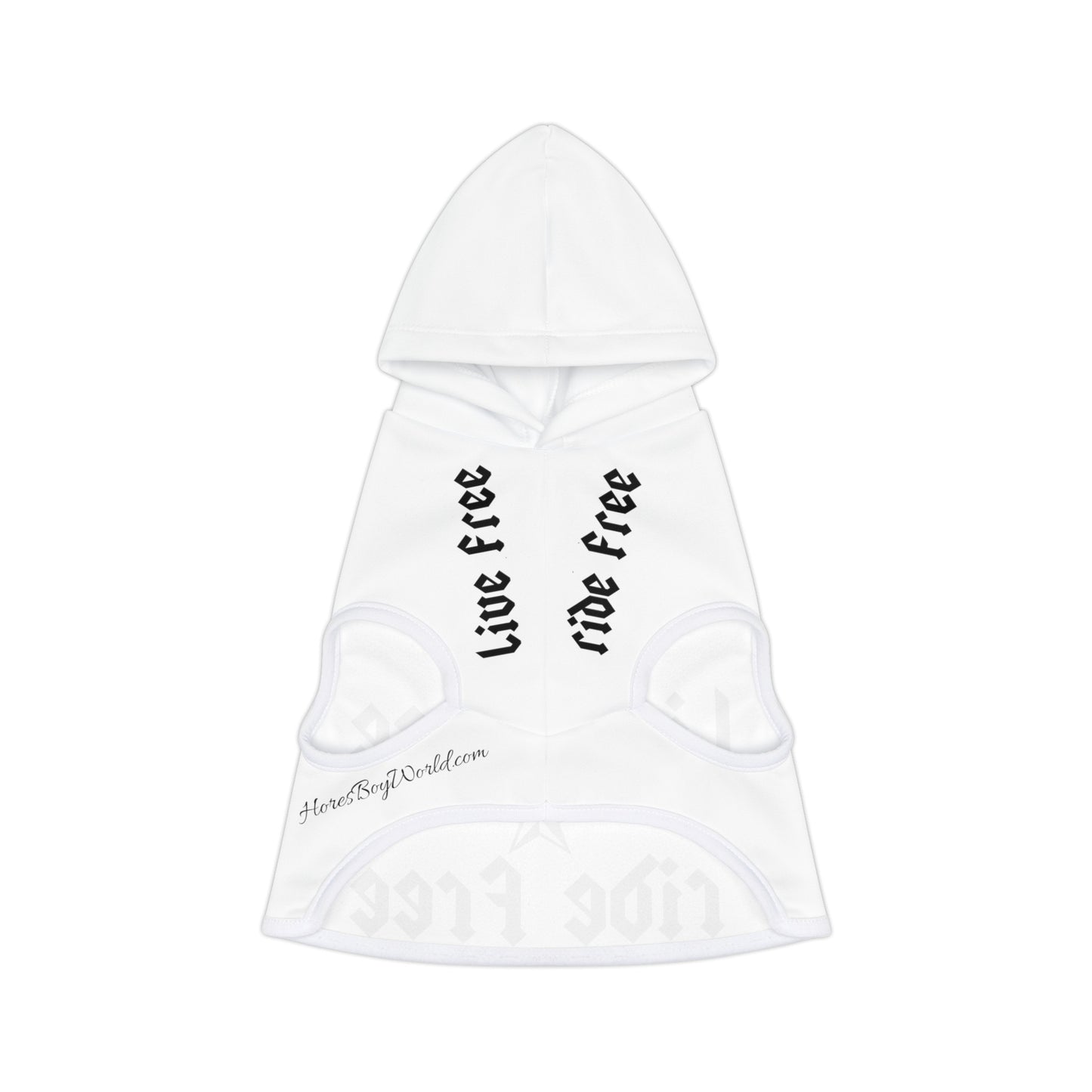 Live Free Ride Free - Pet Hoodie