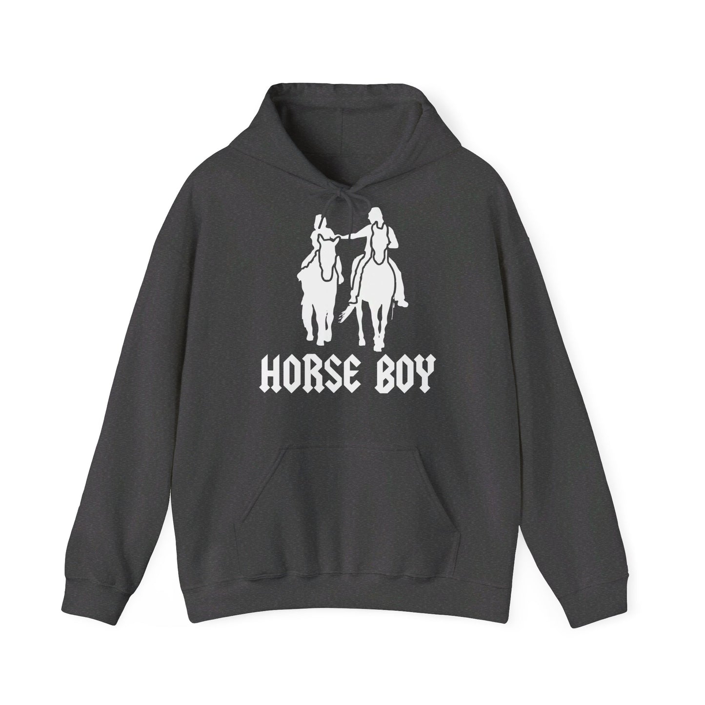 EU printer - Horse Boy Hoodie - Unisex Heavy Blend™ Hooded Sweatshirt