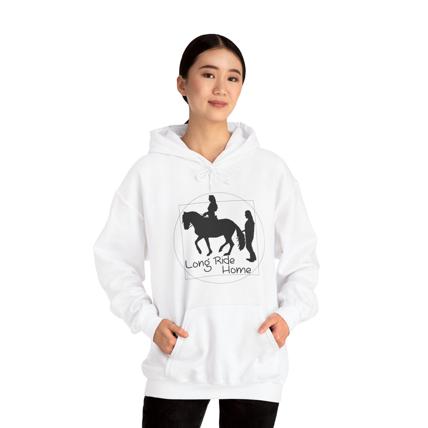 Long Ride Home - Dark Logo - Unisex Heavy Blend™ Hooded Sweatshirt
