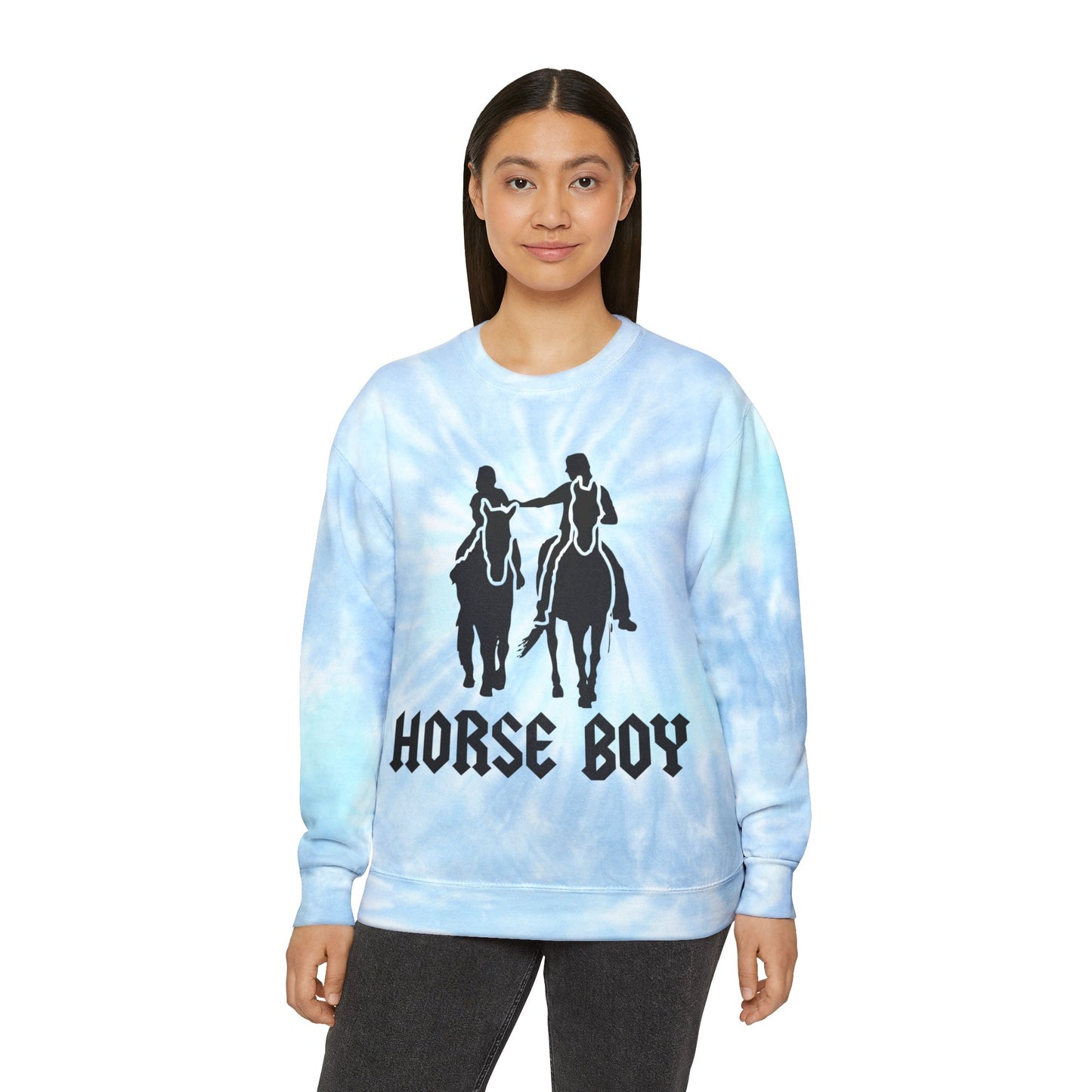 Horse Boy Tie Dye - Unisex Sweatshirt