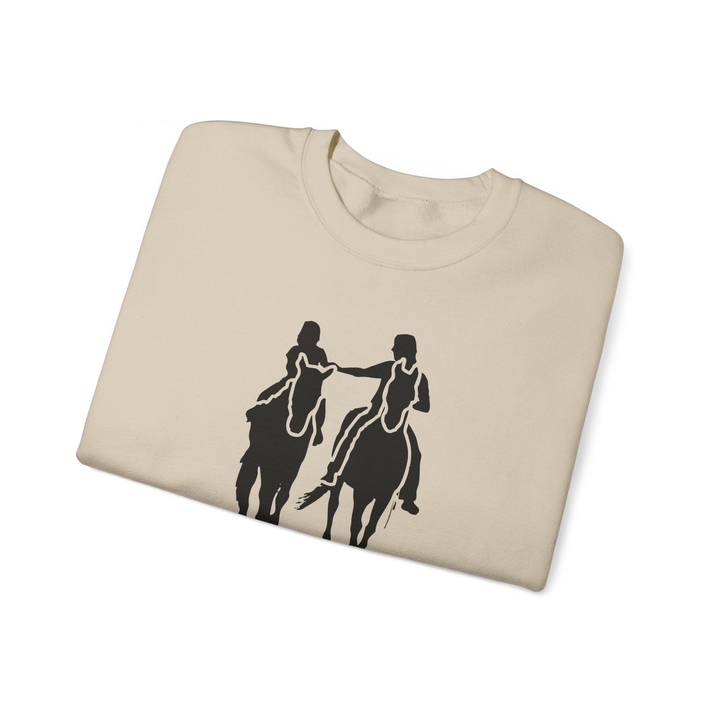 Horse Boy Logo Dark - Unisex Heavy Blend™ Crewneck Sweatshirt