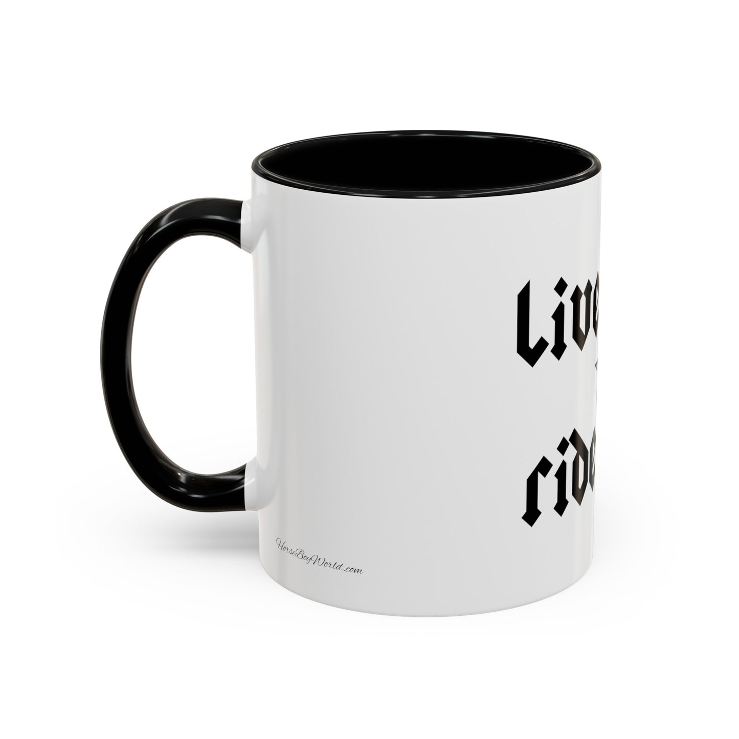 Live Free Ride Free - Accent Coffee Mug (11, 15oz)