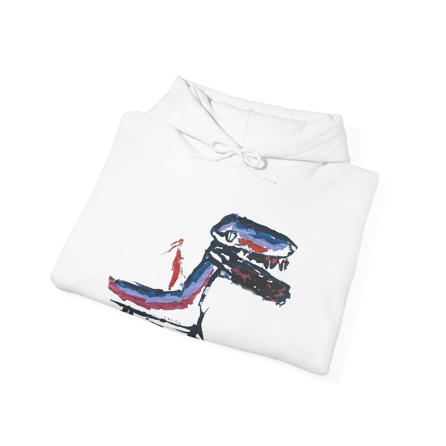 Dragon Rider - Designed by Freya age 5 - Unisex Heavy Blend™ Hooded Sweatshirt