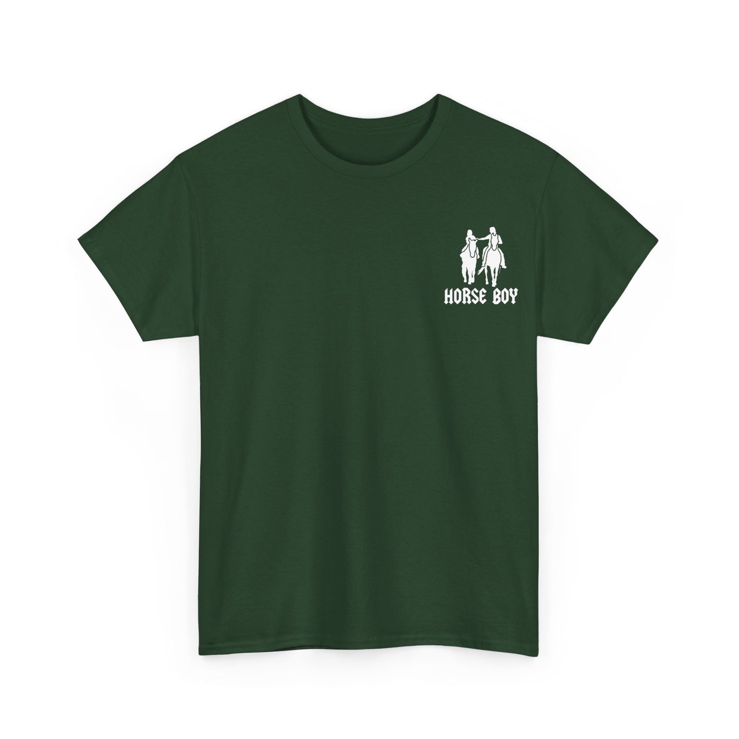 EU Printer - Horse Boy - Unisex Heavy Cotton Tee