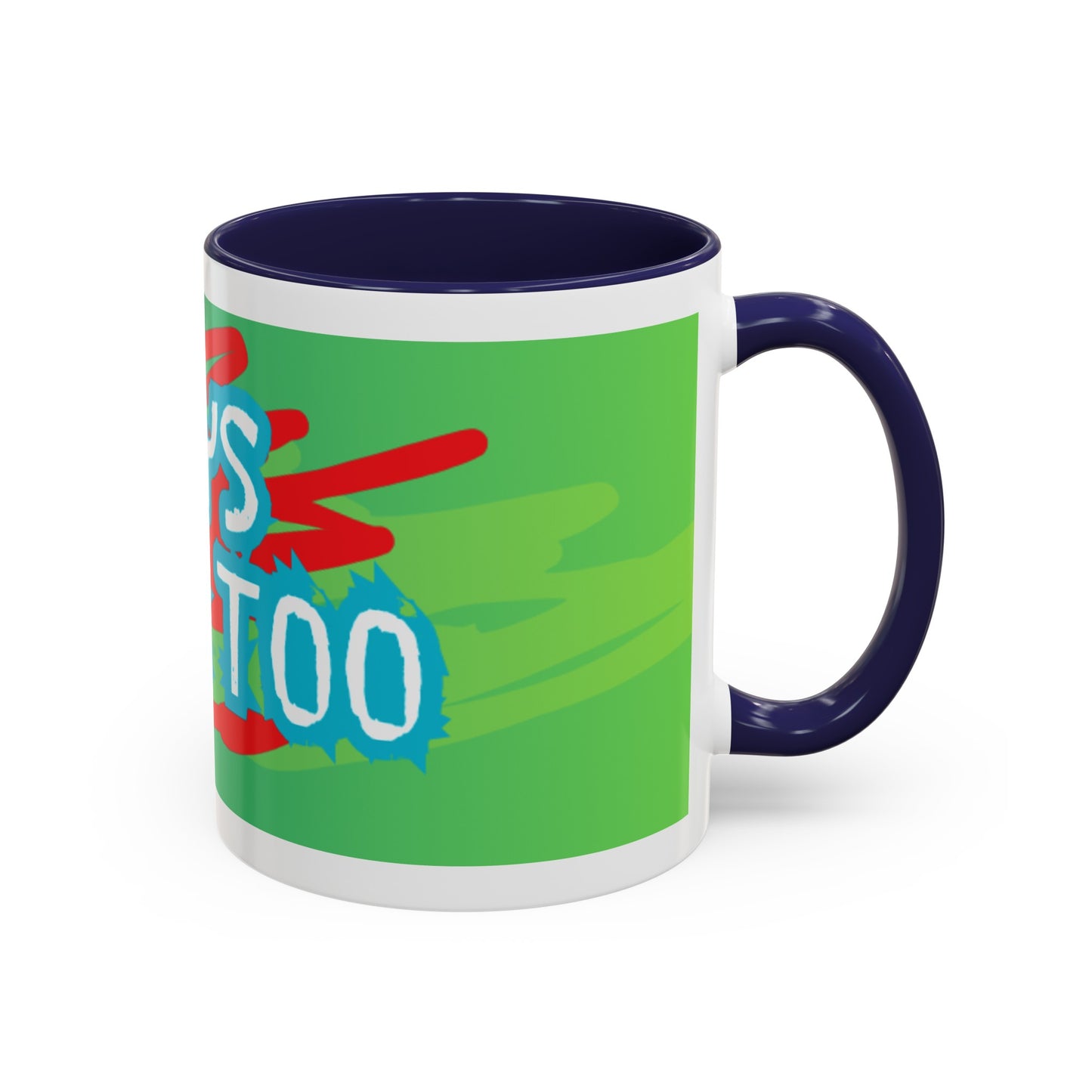 Boys Ride Too - US - Coffee Mug (11, 15oz)