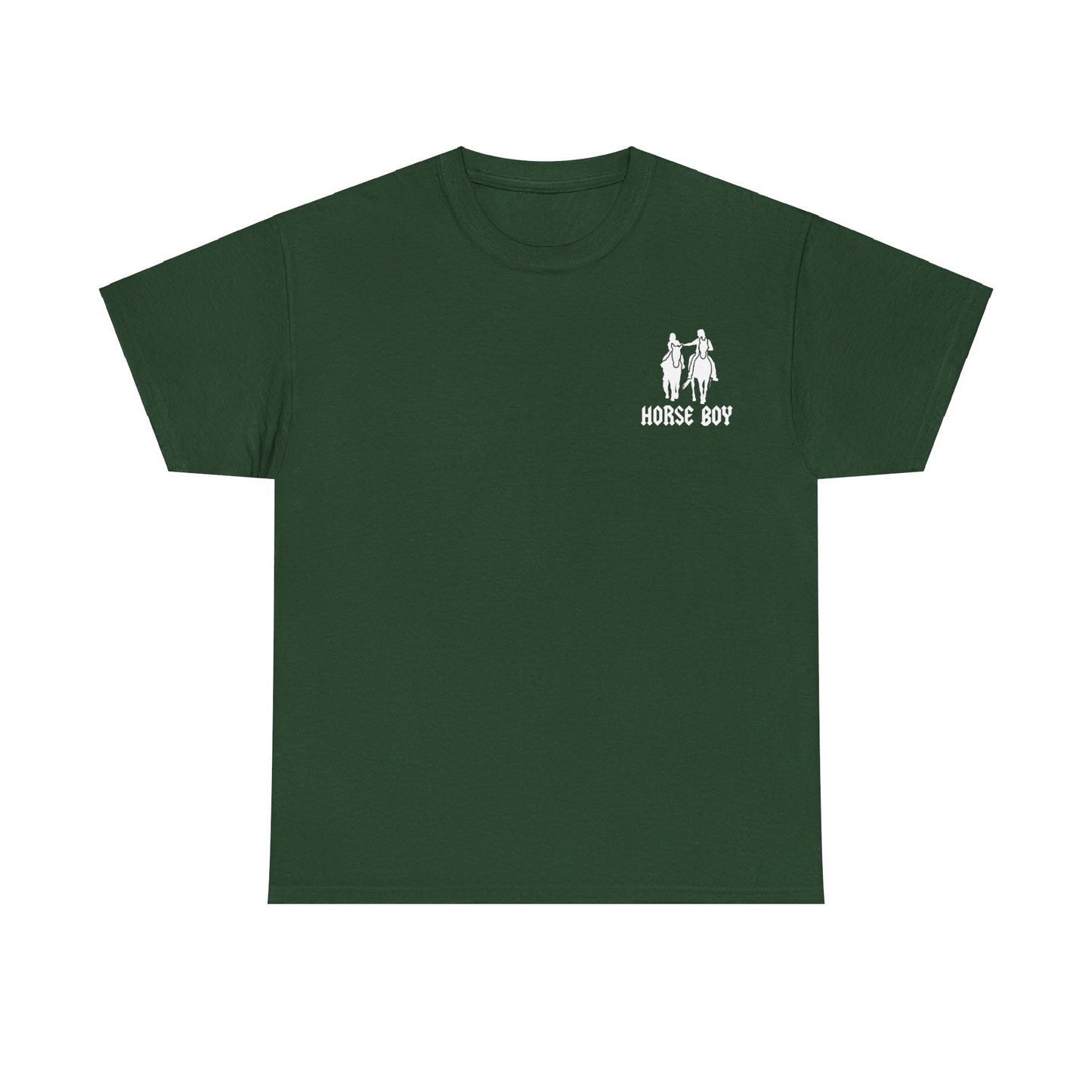 EU Printer - Horse Boy - Unisex Heavy Cotton Tee
