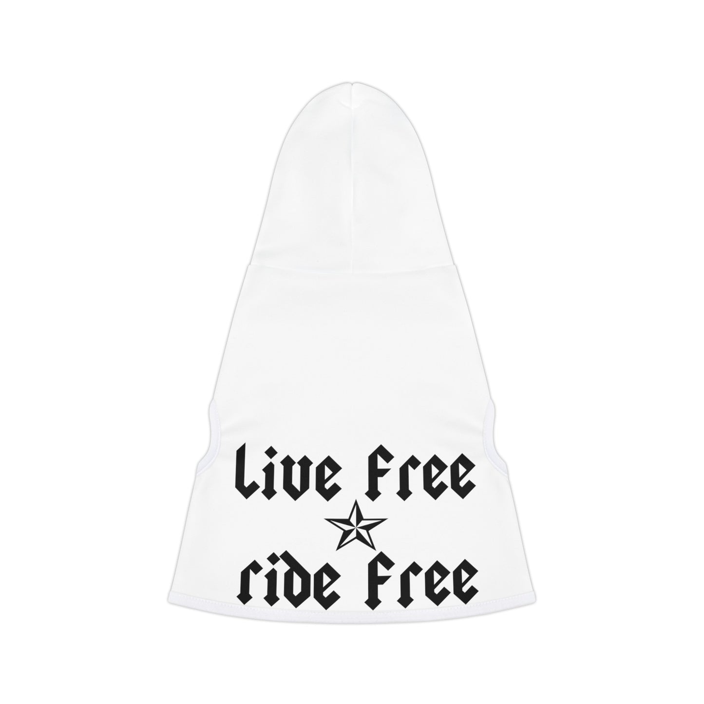 Live Free Ride Free - Pet Hoodie