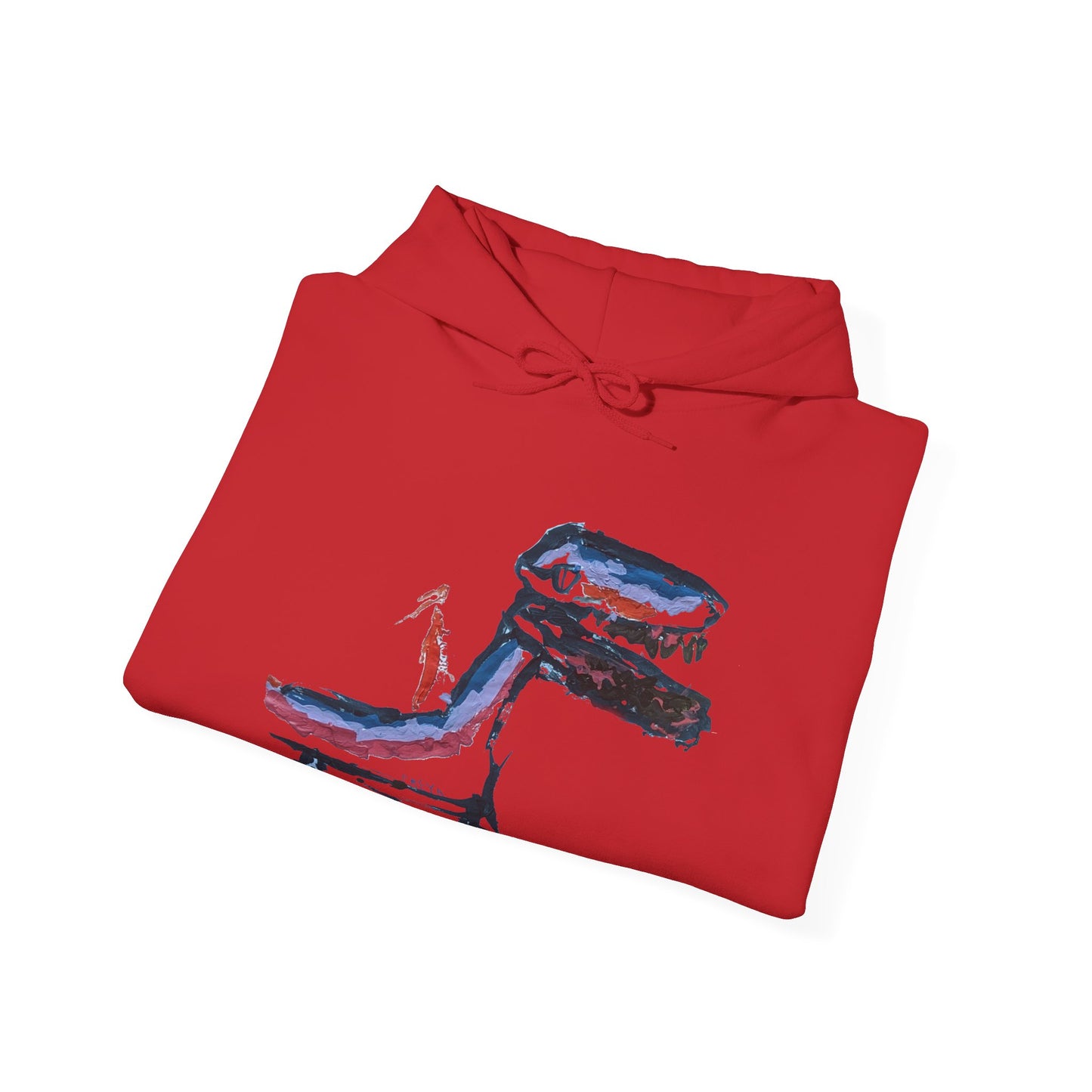 Dragon Rider - Designed by Freya age 5 - Unisex Heavy Blend™ Hooded Sweatshirt