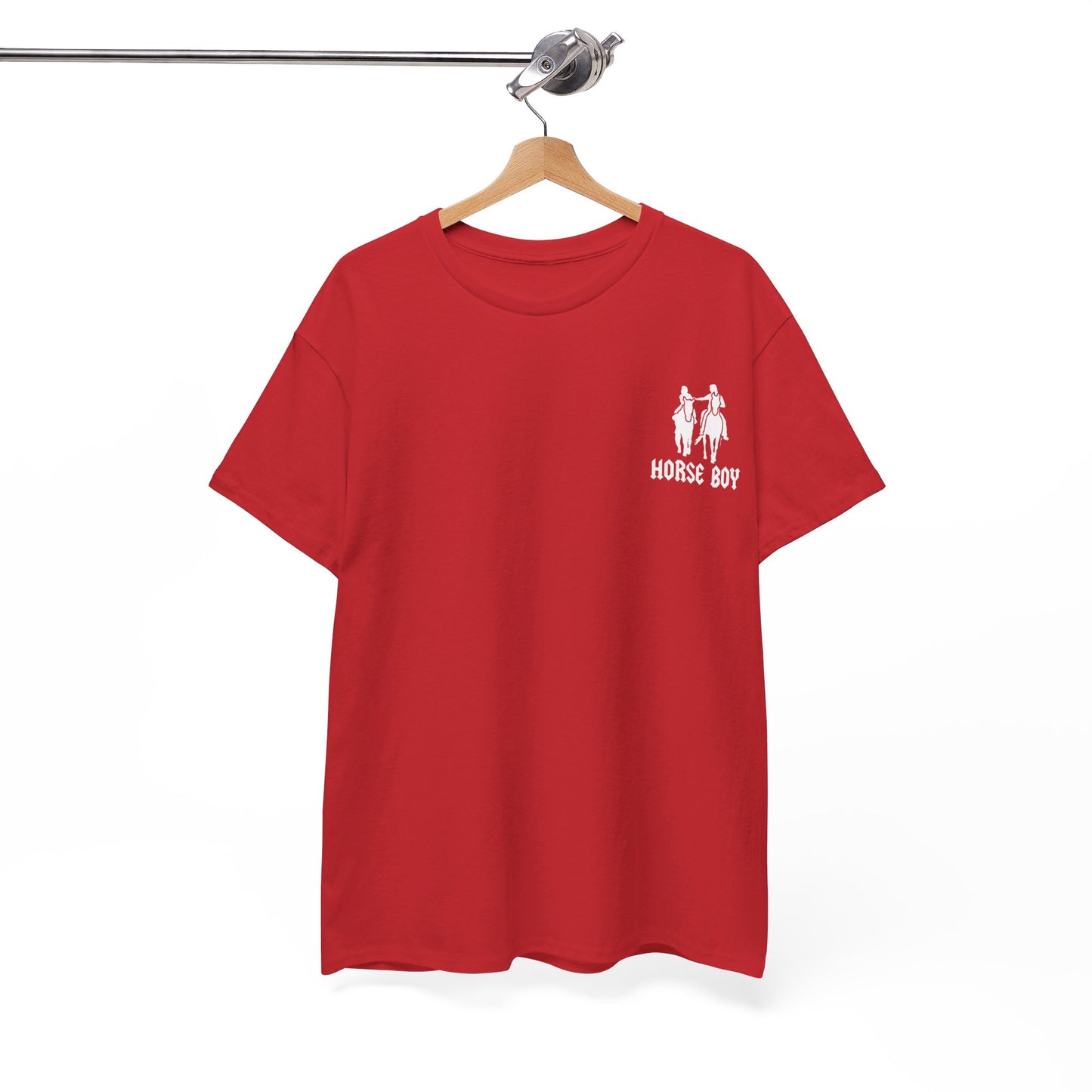 EU Printer - Horse Boy - Unisex Heavy Cotton Tee