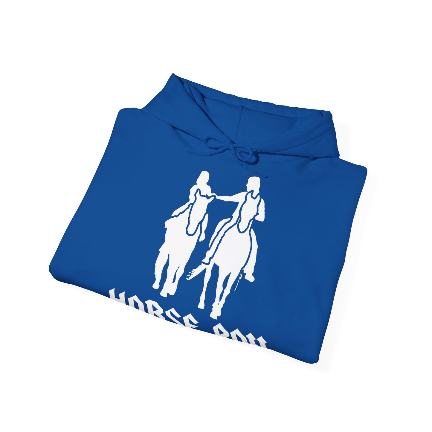 EU printer - Horse Boy Hoodie - Unisex Heavy Blend™ Hooded Sweatshirt