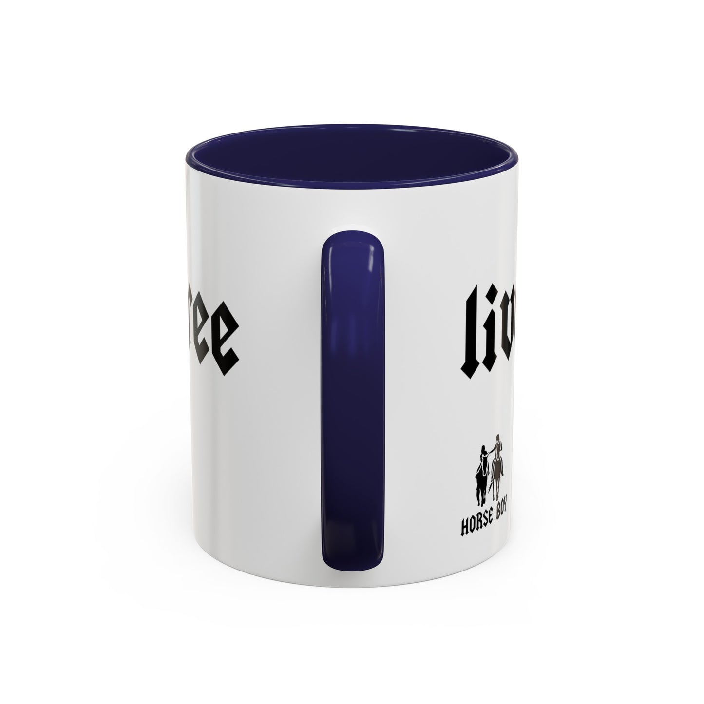 US - Live Free Ride Free - Accent Coffee Mug, 11oz