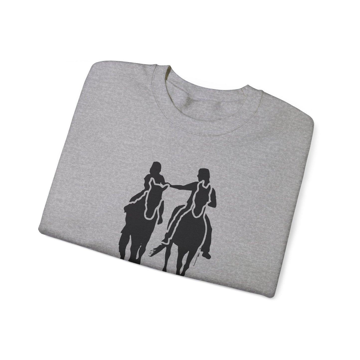 Horse Boy Logo Dark - Unisex Heavy Blend™ Crewneck Sweatshirt