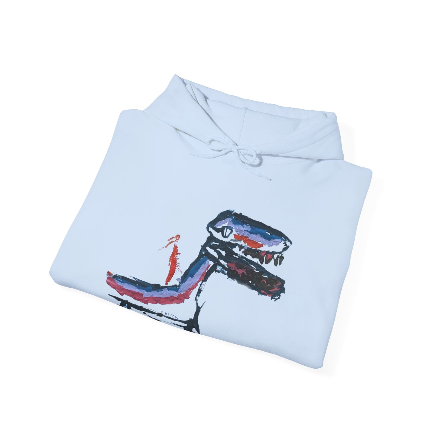 Dragon Rider - Designed by Freya age 5 - Unisex Heavy Blend™ Hooded Sweatshirt