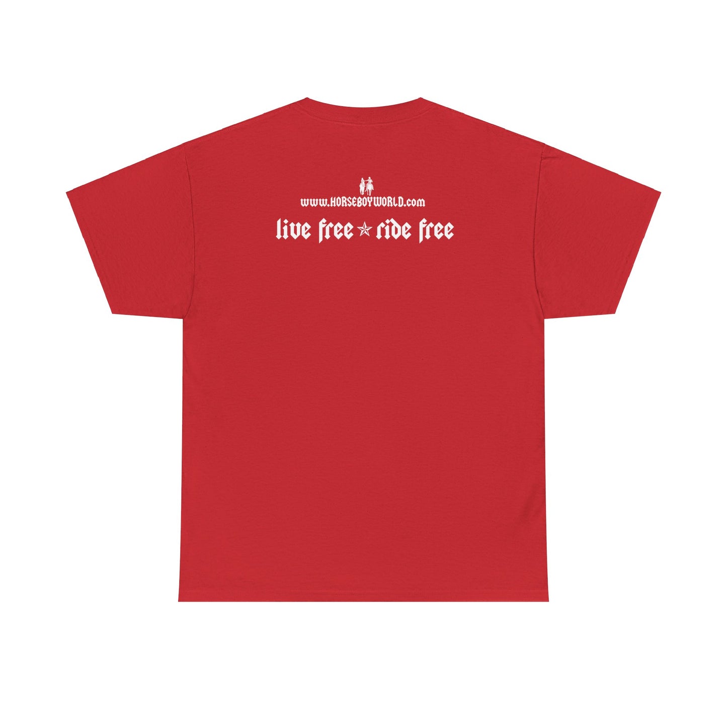 EU Printer - Horse Boy - Unisex Heavy Cotton Tee