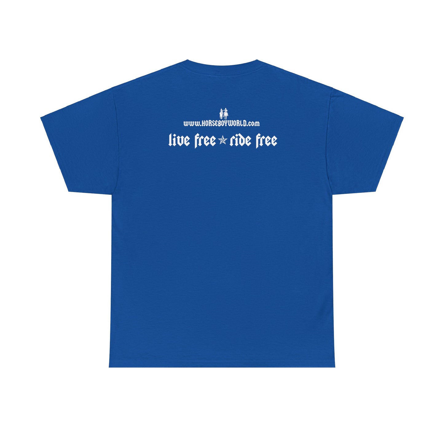 EU Printer - Horse Boy - Unisex Heavy Cotton Tee