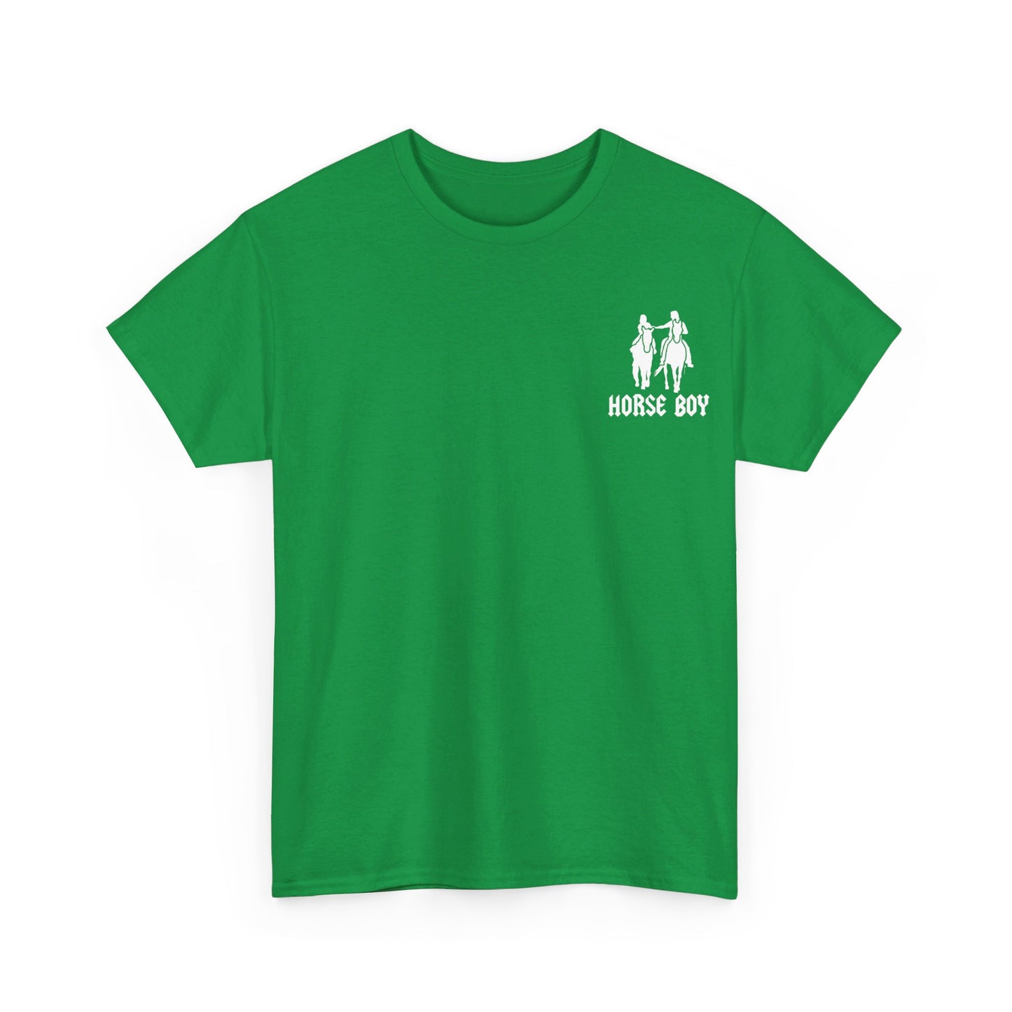 EU Printer - Horse Boy - Unisex Heavy Cotton Tee