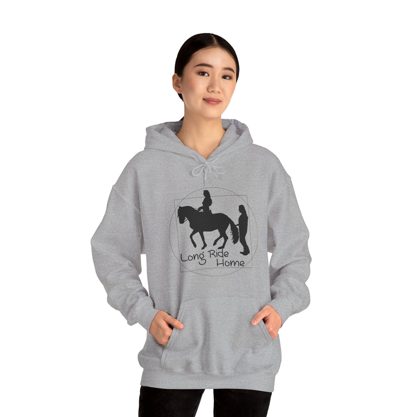 Long Ride Home - Dark Logo - Unisex Heavy Blend™ Hooded Sweatshirt