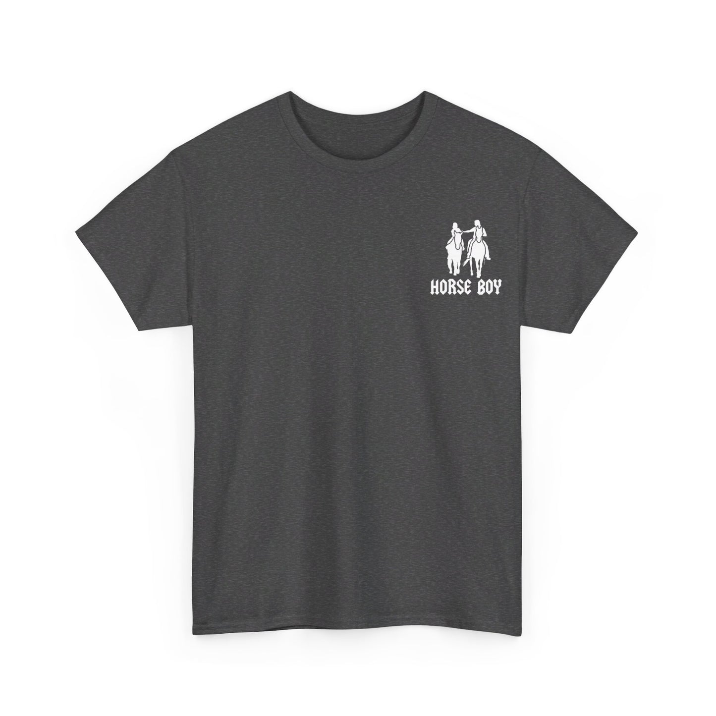 EU Printer - Horse Boy - Unisex Heavy Cotton Tee