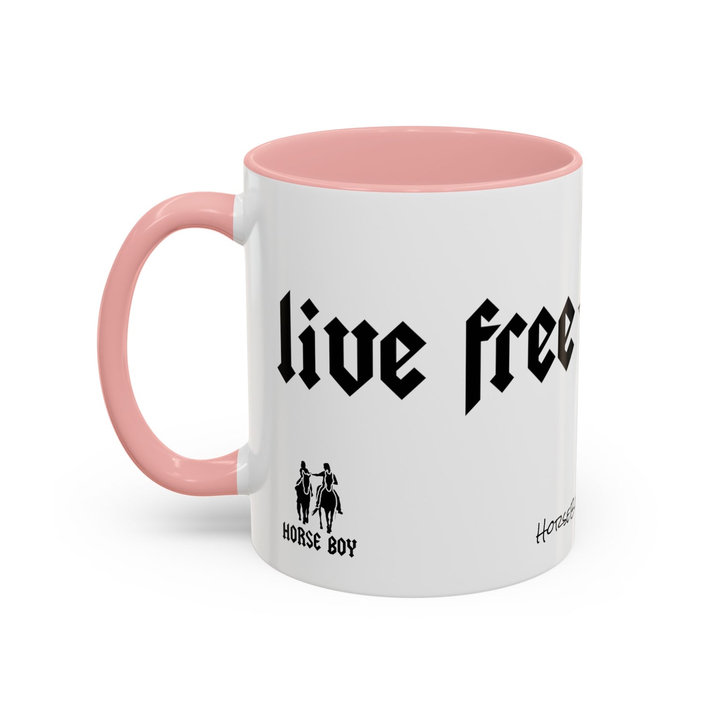 US - Live Free Ride Free - Accent Coffee Mug, 11oz