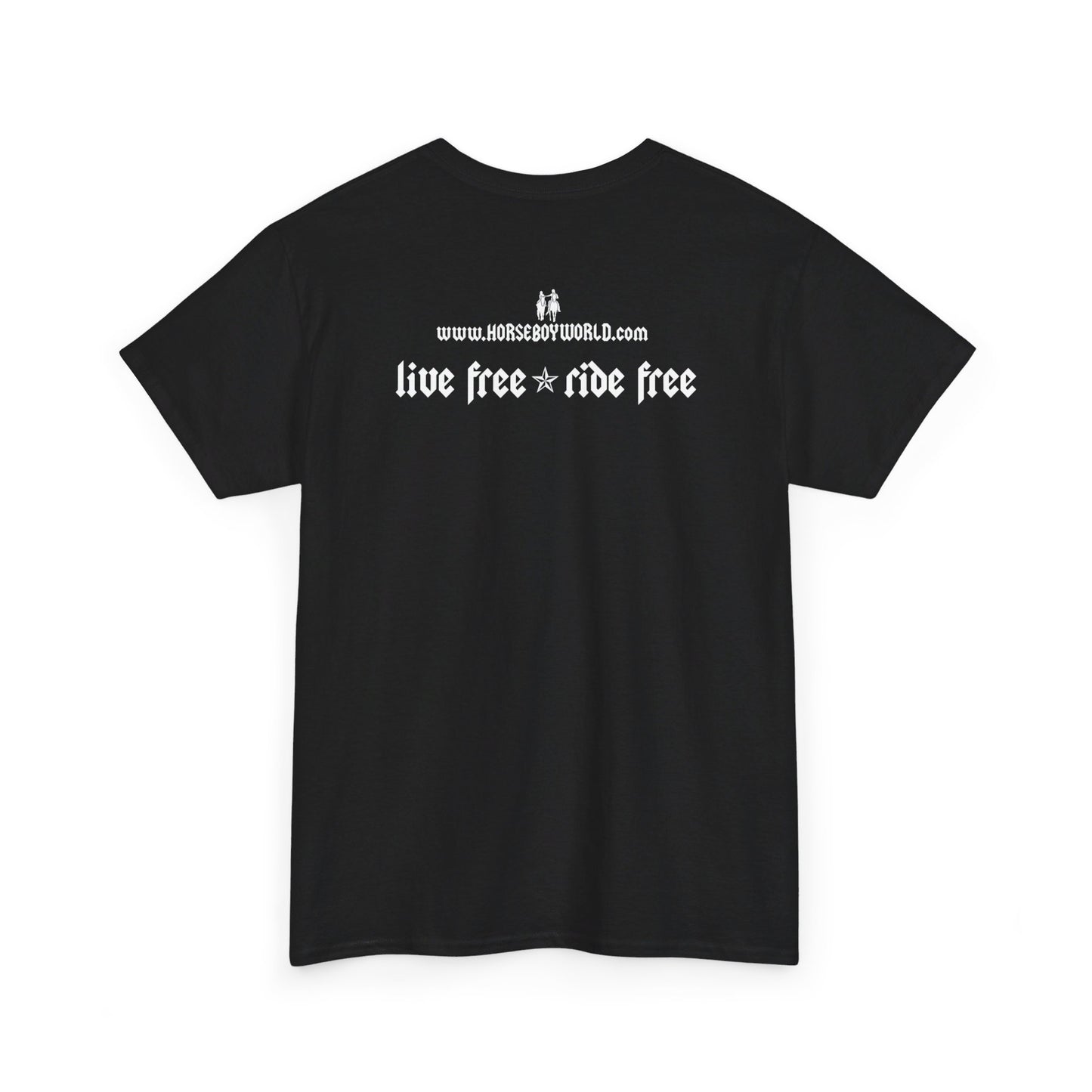 EU Printer - Horse Boy - Unisex Heavy Cotton Tee