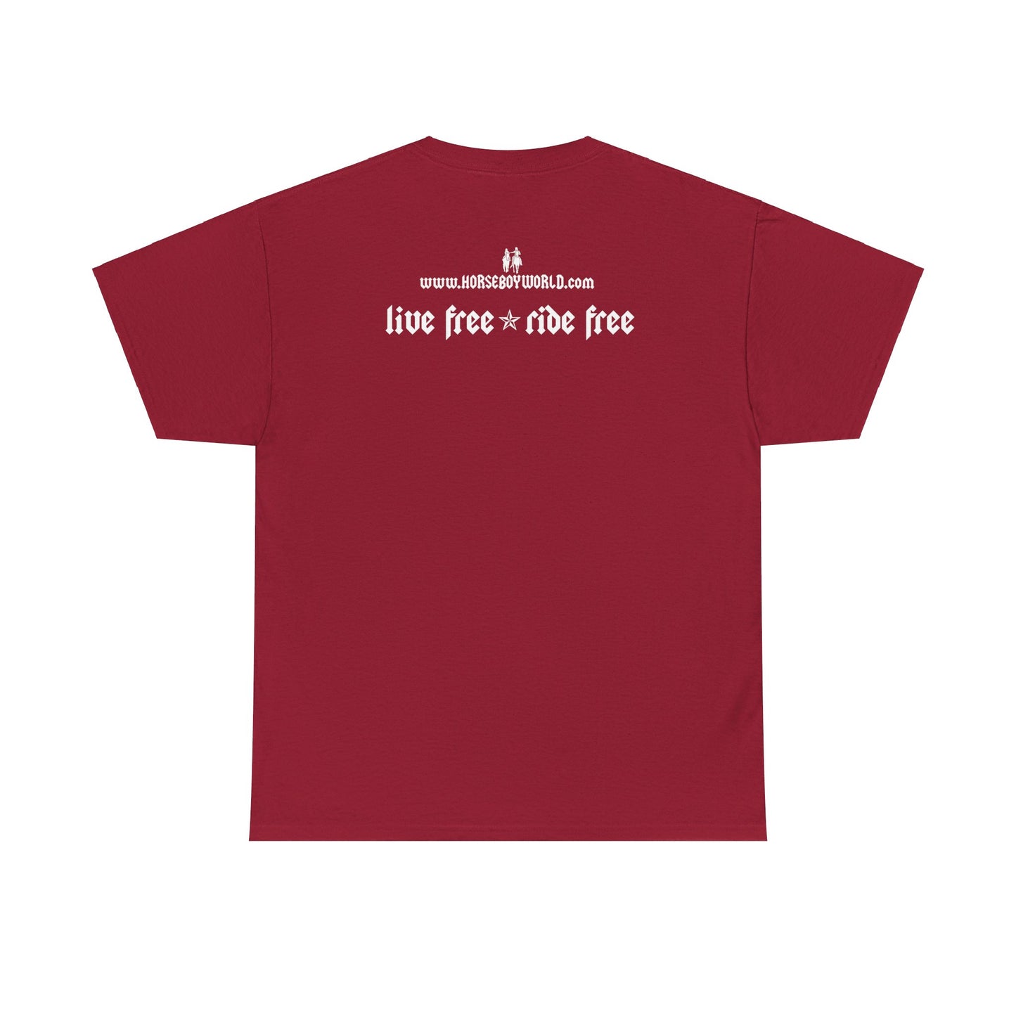 EU Printer - Horse Boy - Unisex Heavy Cotton Tee