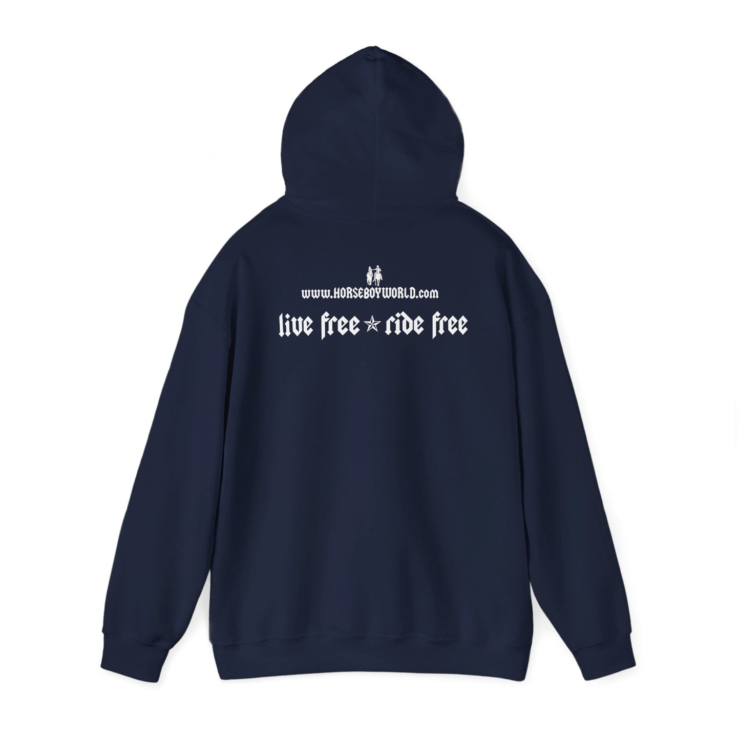 EU printer - Horse Boy Hoodie - Unisex Heavy Blend™ Hooded Sweatshirt