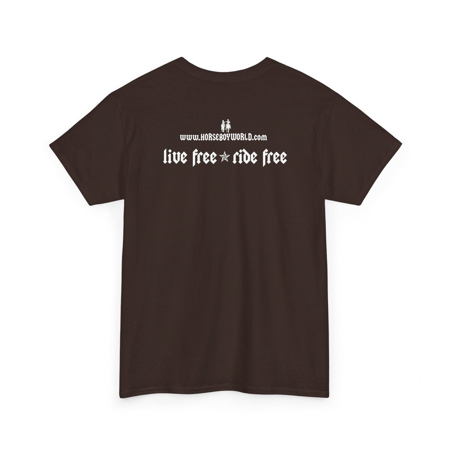 EU Printer - Horse Boy - Unisex Heavy Cotton Tee