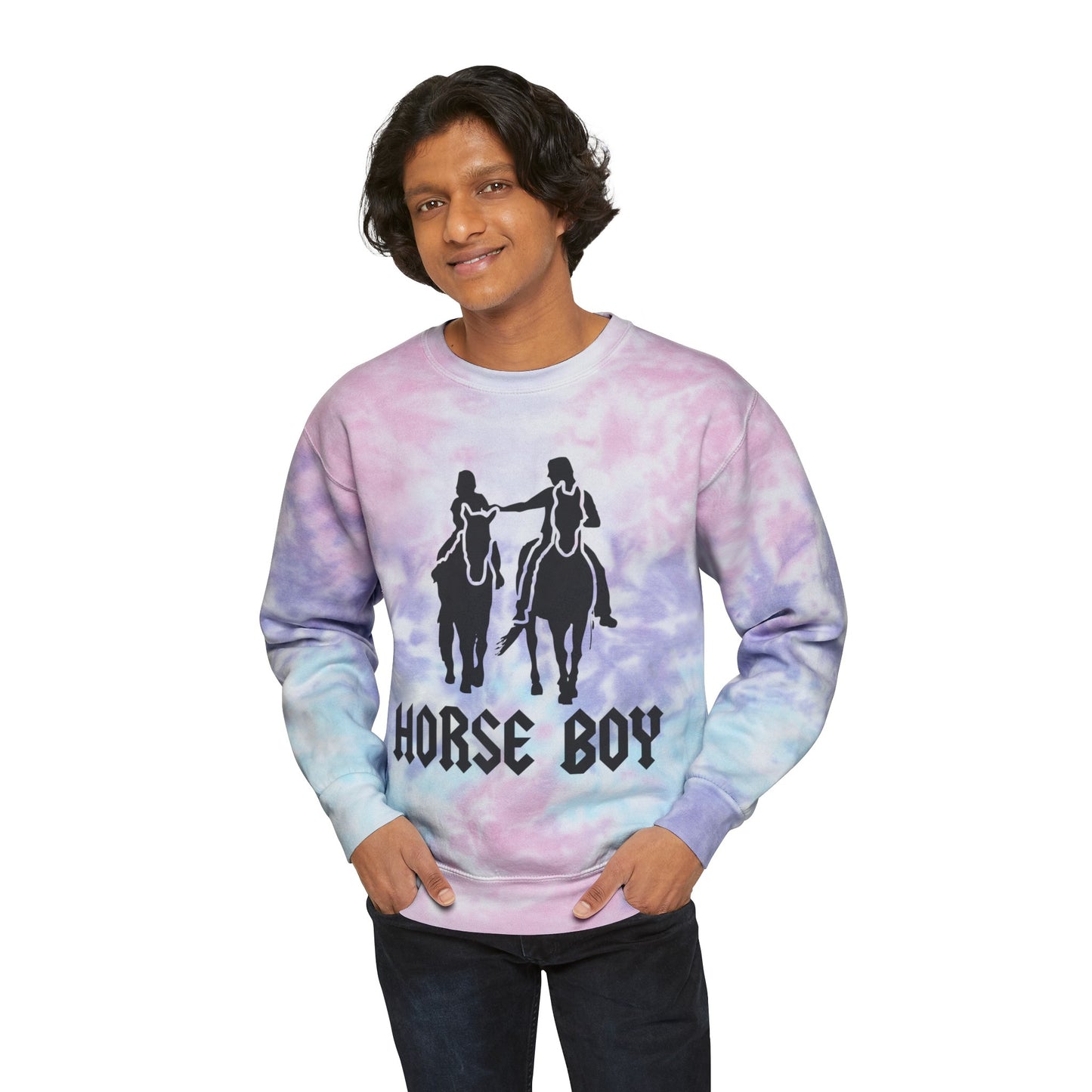 Horse Boy Tie Dye - Unisex Sweatshirt