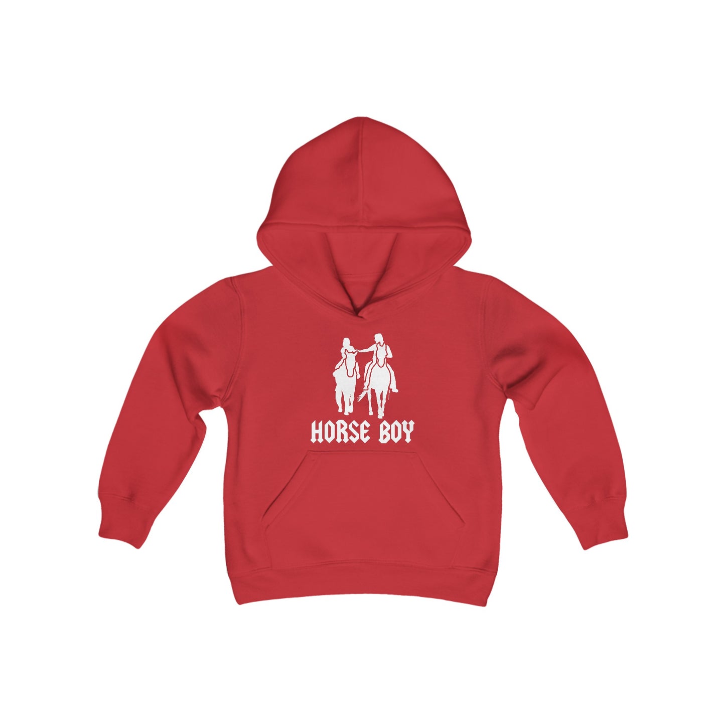 Horse Boy - Youth Heavy Blend Hooded Sweatshirt