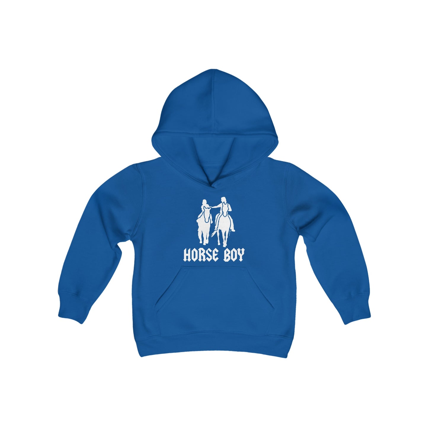 Horse Boy - Youth Heavy Blend Hooded Sweatshirt