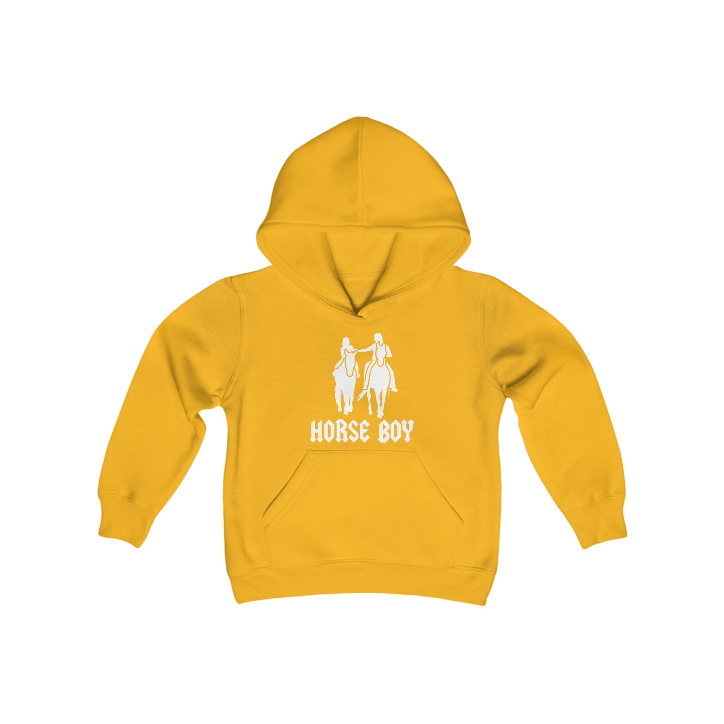Horse Boy - Youth Heavy Blend Hooded Sweatshirt