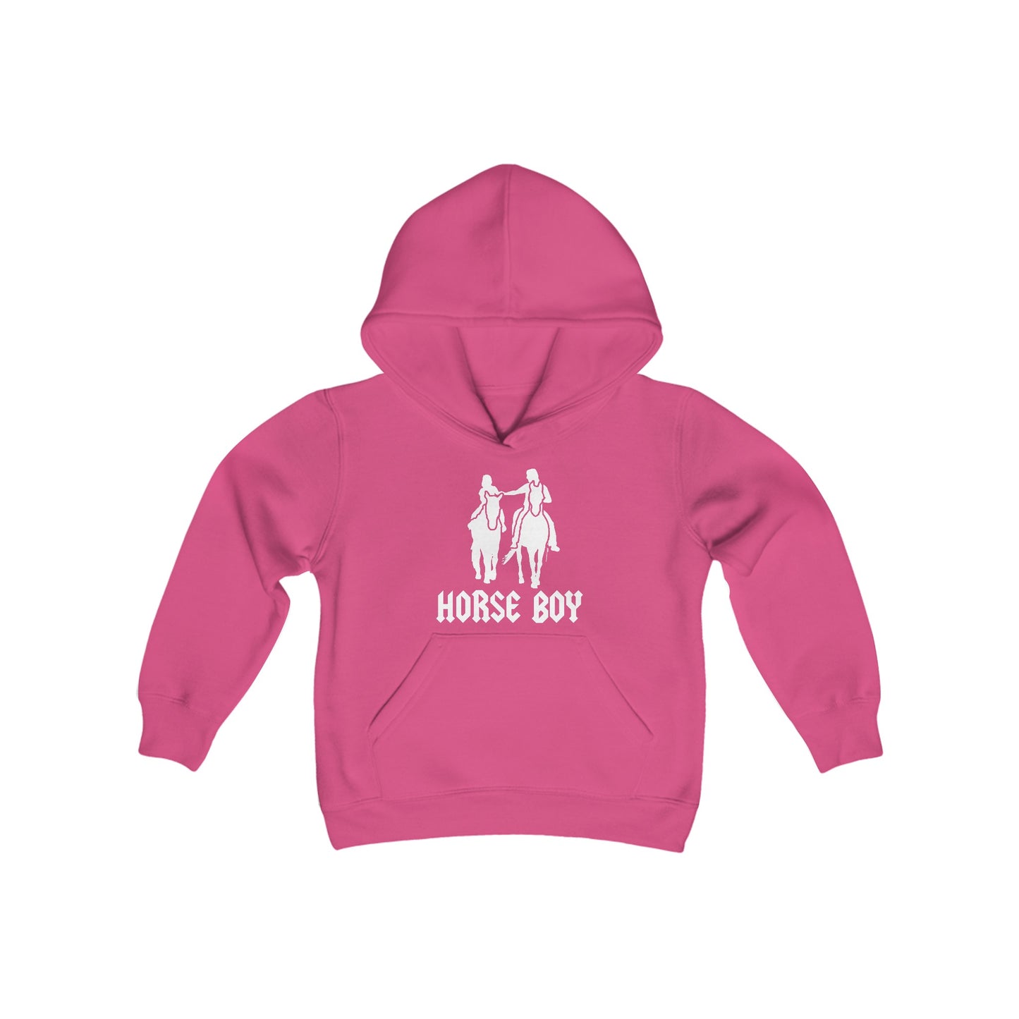 Horse Boy - Youth Heavy Blend Hooded Sweatshirt