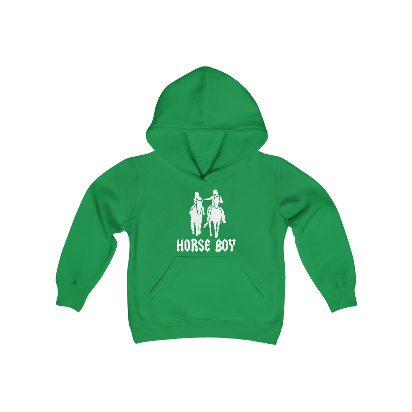 Horse Boy - Youth Heavy Blend Hooded Sweatshirt