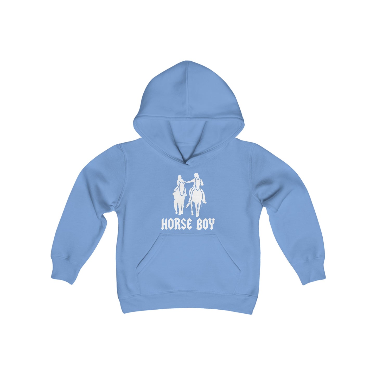 Horse Boy - Youth Heavy Blend Hooded Sweatshirt
