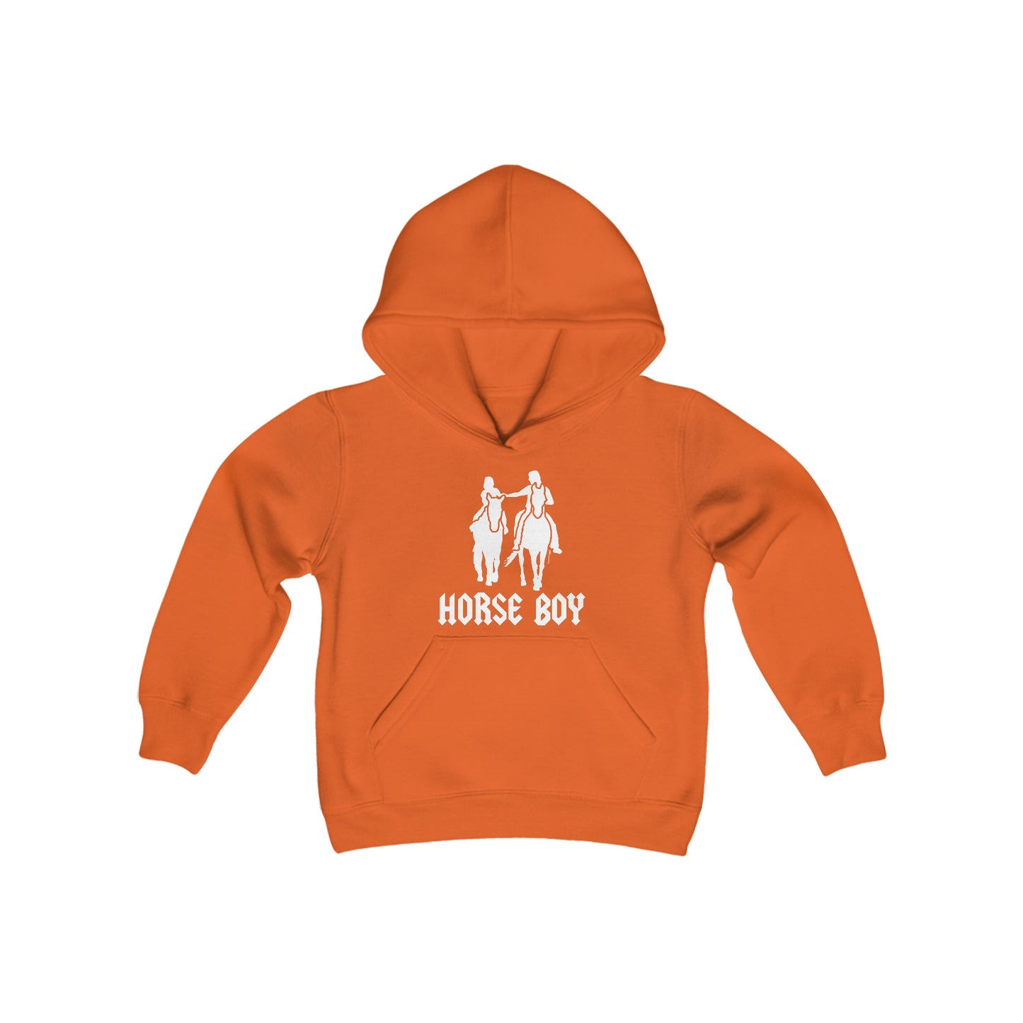 Horse Boy - Youth Heavy Blend Hooded Sweatshirt