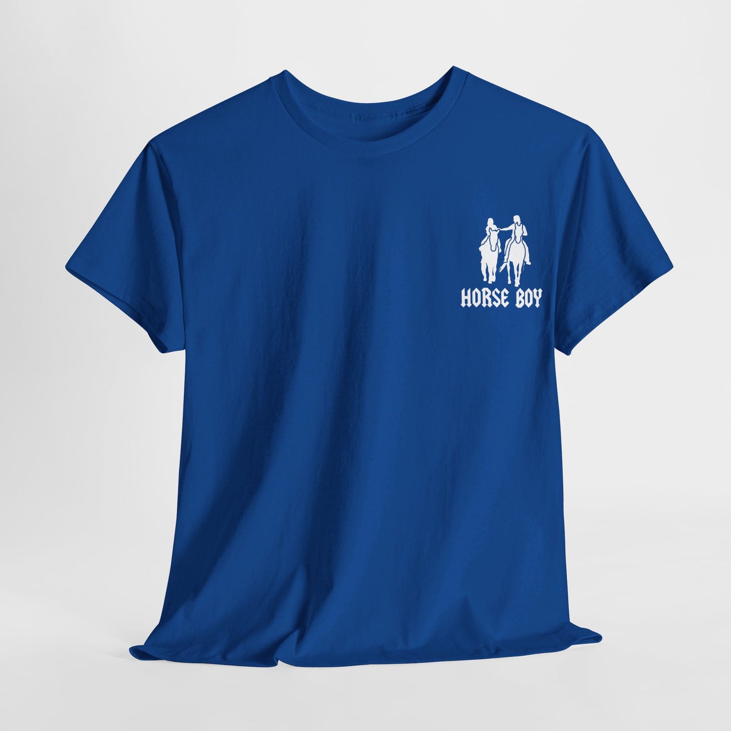 EU Printer - Horse Boy - Unisex Heavy Cotton Tee