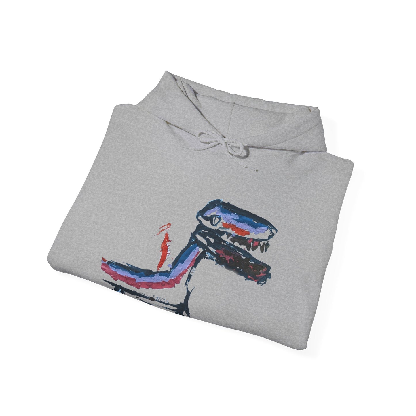 Dragon Rider - Designed by Freya age 5 - Unisex Heavy Blend™ Hooded Sweatshirt