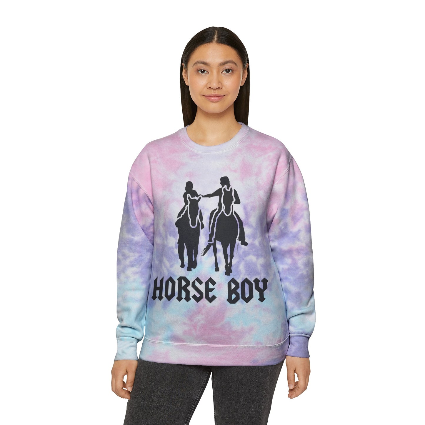 Horse Boy Tie Dye - Unisex Sweatshirt