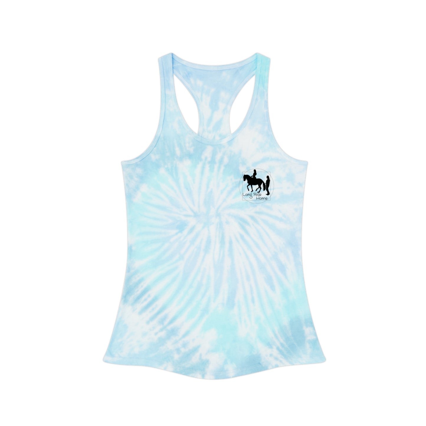 Long Ride Home - Tie Dye Racerback Tank Top