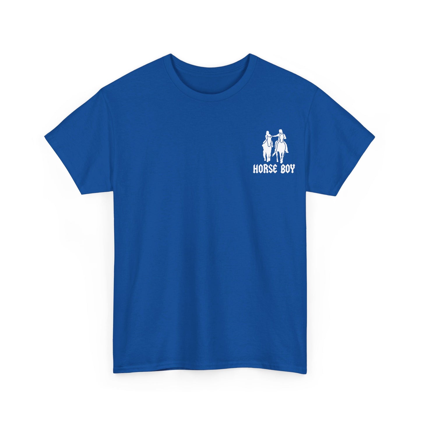 EU Printer - Horse Boy - Unisex Heavy Cotton Tee