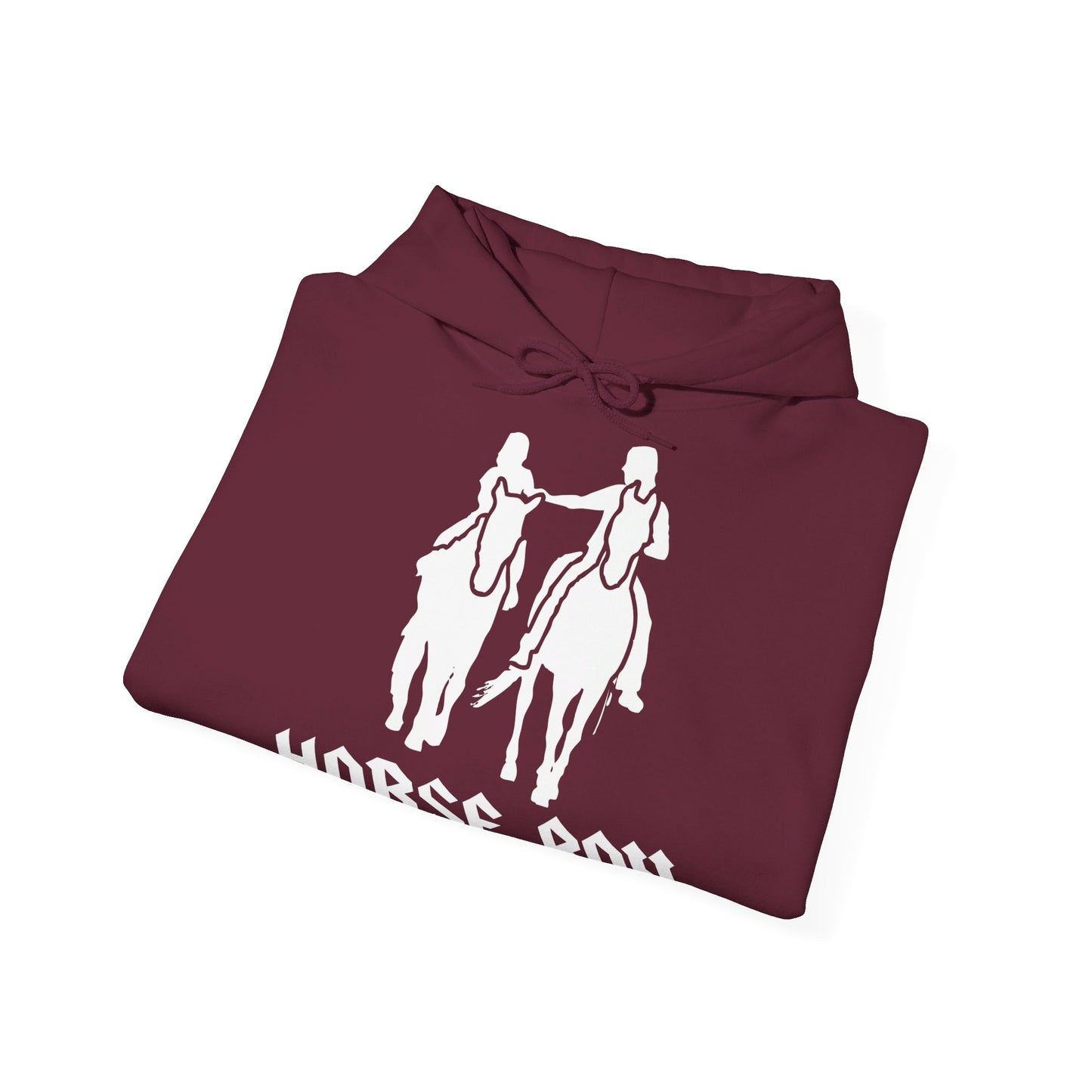 EU printer - Horse Boy Hoodie - Unisex Heavy Blend™ Hooded Sweatshirt