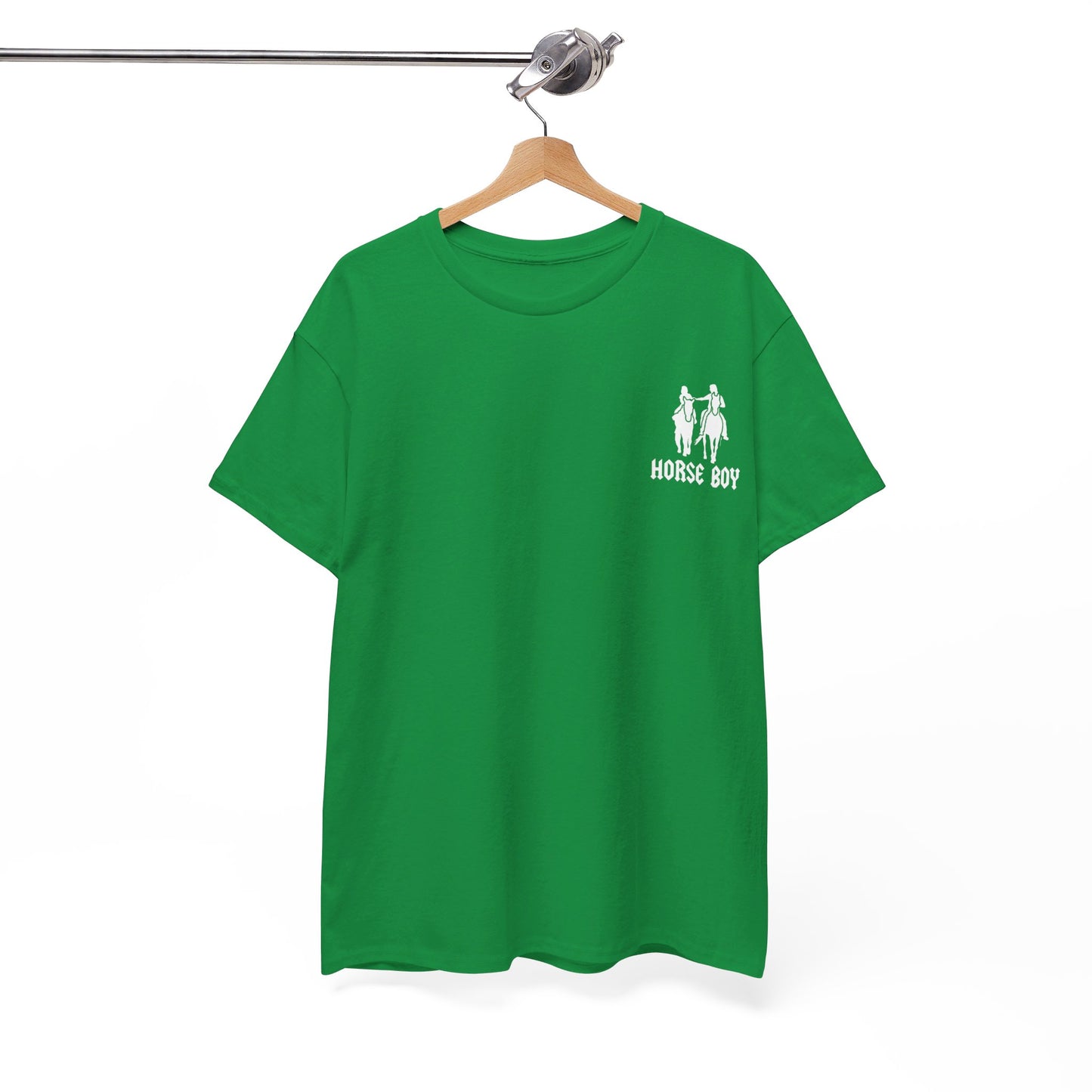 EU Printer - Horse Boy - Unisex Heavy Cotton Tee
