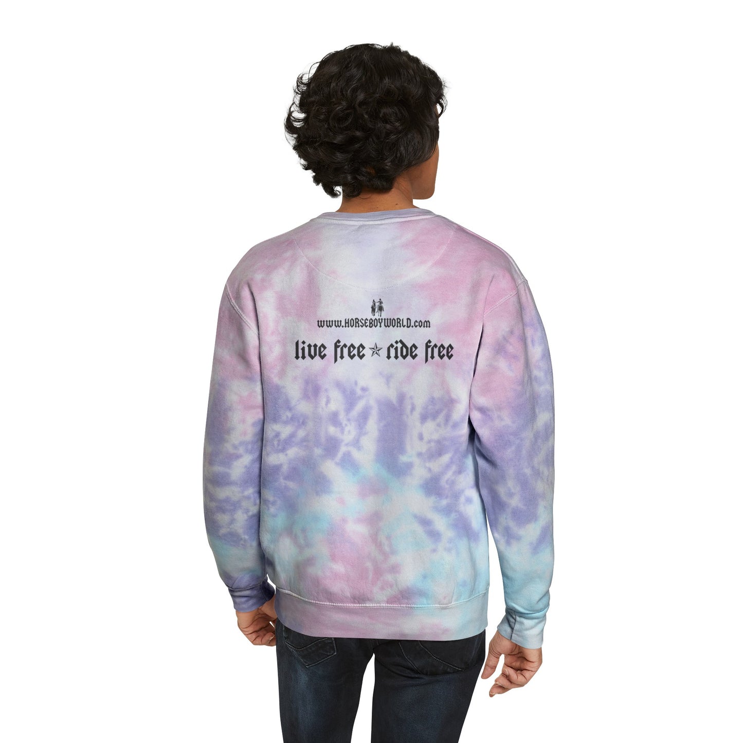 Horse Boy Tie Dye - Unisex Sweatshirt