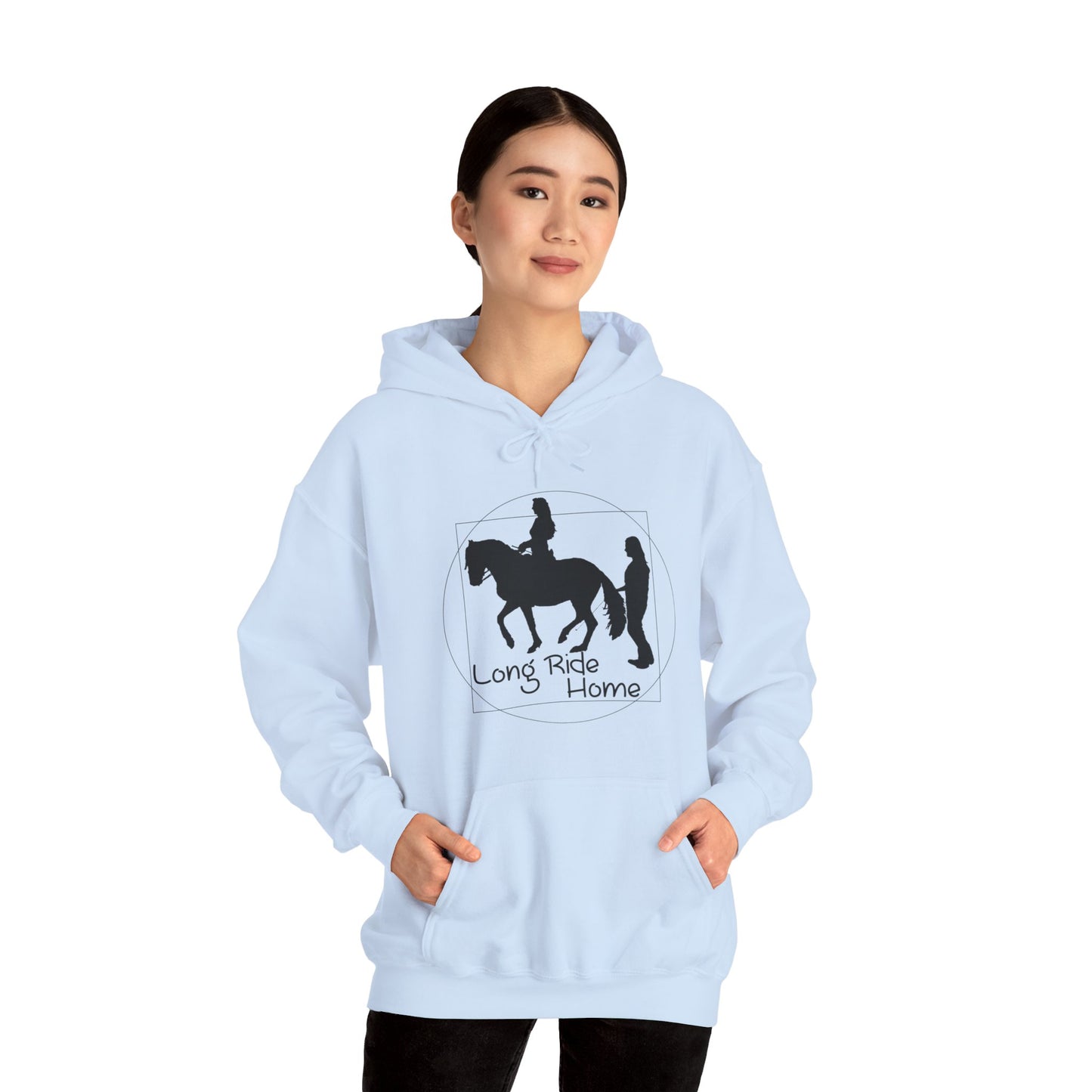 Long Ride Home - Dark Logo - Unisex Heavy Blend™ Hooded Sweatshirt