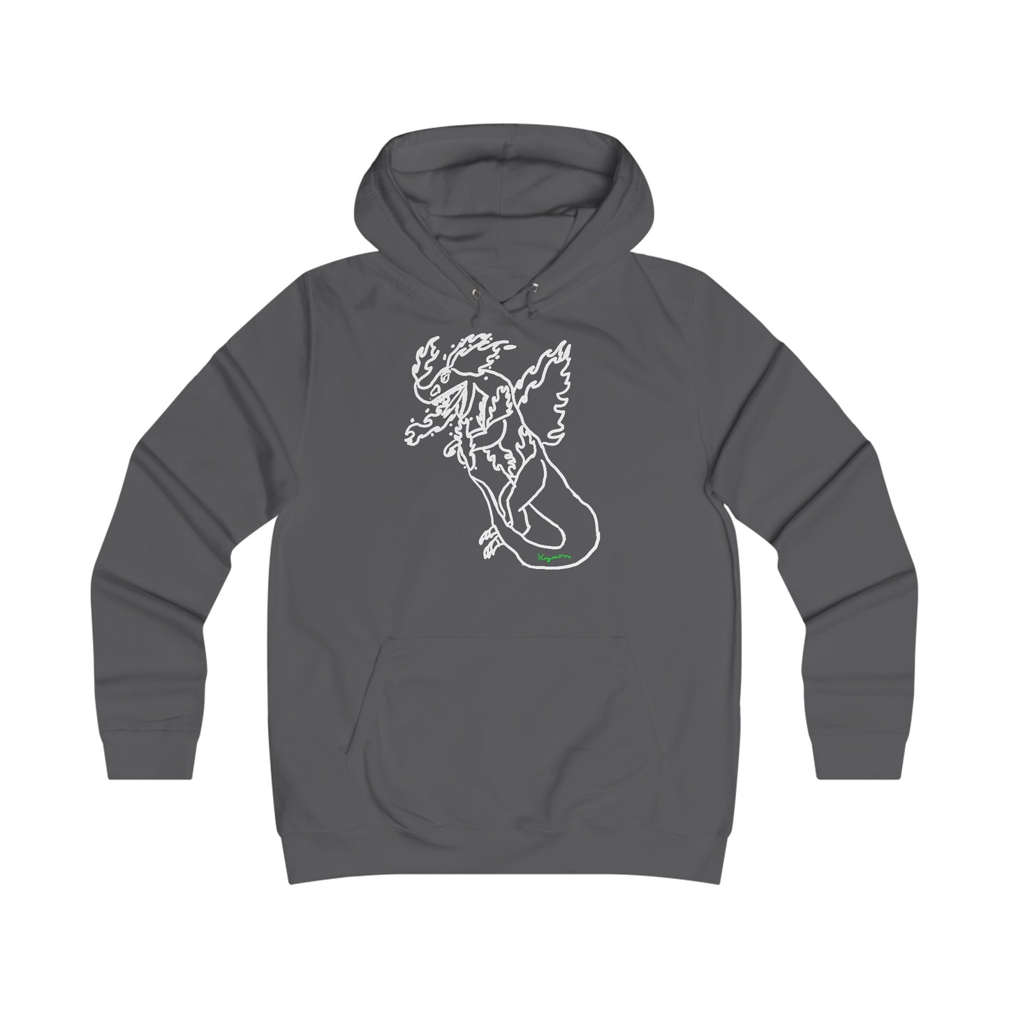 EU Printer - Fireblizzard - Female size College Hoodie