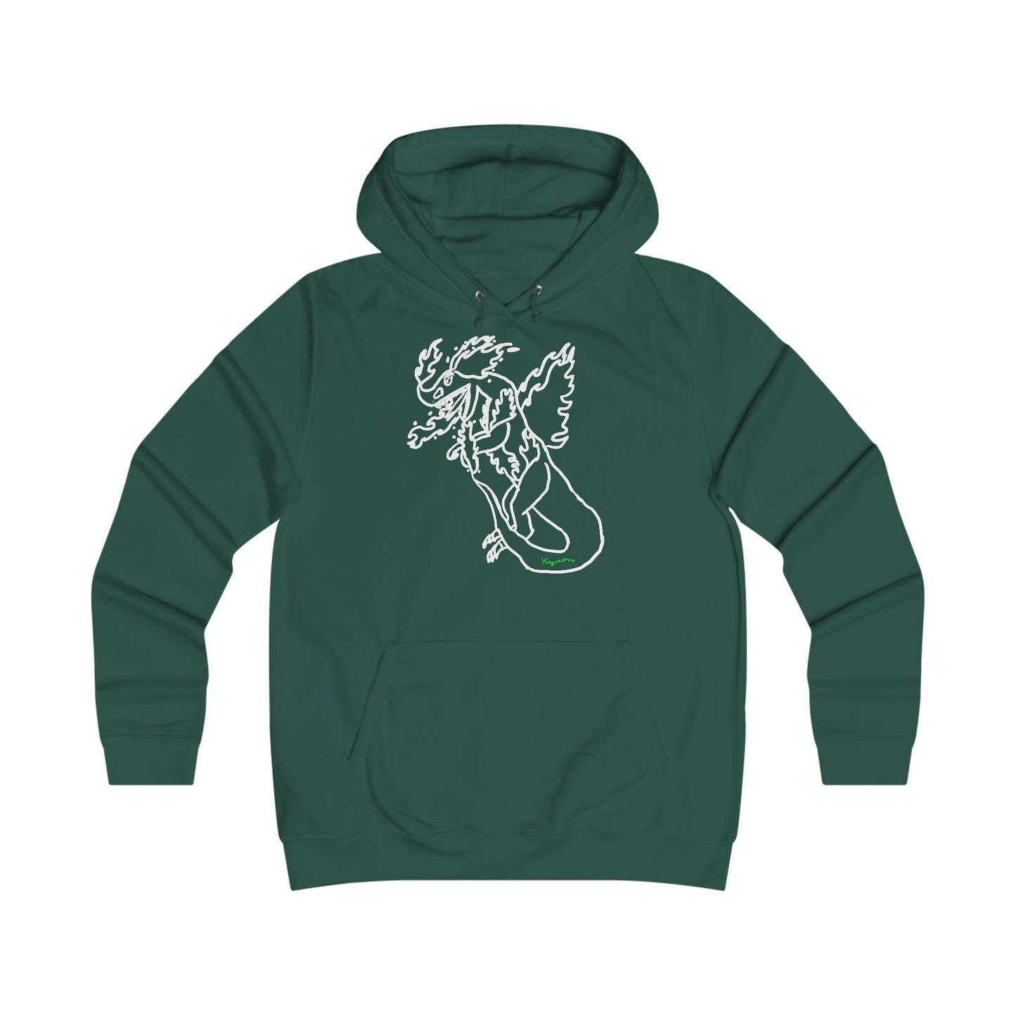 EU Printer - Fireblizzard - Female size College Hoodie