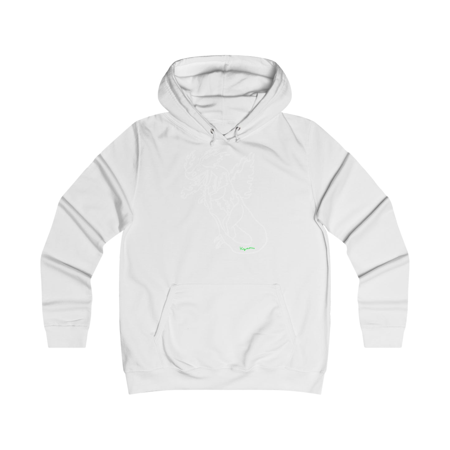 EU Printer - Fireblizzard - Female size College Hoodie