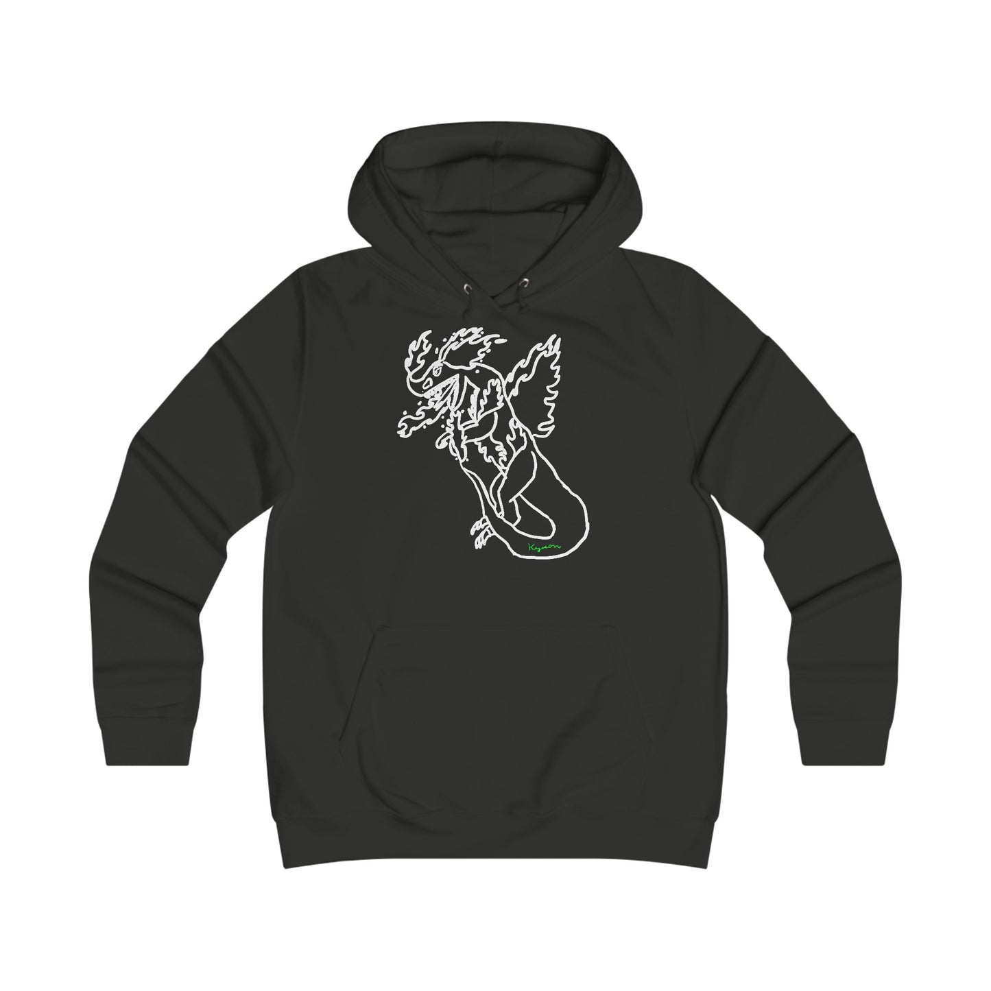 EU Printer - Fireblizzard - Female size College Hoodie