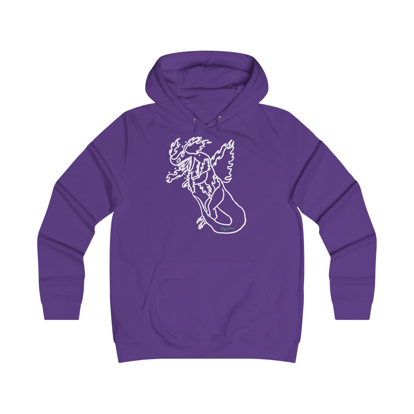 EU Printer - Fireblizzard - Female size College Hoodie